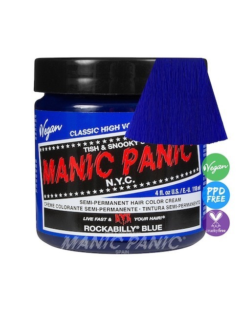 MANIC PANIC Classic Rockabilly Blue 118mL